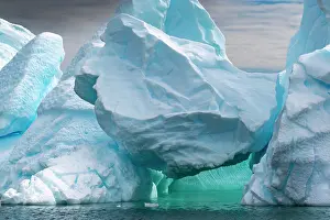 Yalour Islands: Antarctica, Yalour Islands. Close-up of icebergs. ic Cathy &