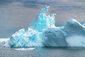 Yalour Islands: Antarctica, Yalour Islands. Landscape with icebergs and