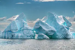 Yalour Islands: Antarctica, Yalour Islands. Landscape with icebergs and