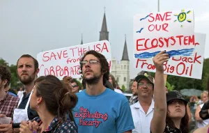 Protest: Anti-BP Rally in New Orleans