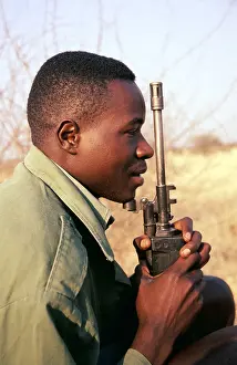 Anti: Anti-poaching - Game scout, part of anti-rhino poaching