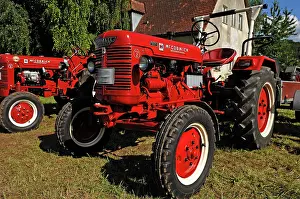 Built: Antique tractor meeting, McCormick International