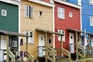 Housing: Apartment buildings, Sisimiut, Greenland