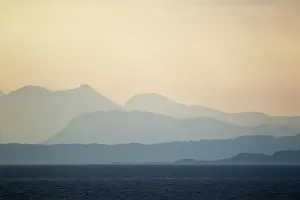 Trotternish: Applecross hills from Trotternish Peninsular