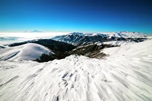 Howse: Ararat view from Tzakhkadzor ski resort in Winter