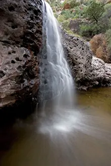 Tucson: Aravaipa Canyon Wilderness - Waterfall and pool