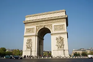 Landmarks: Arc de Triomphe, Place Charles de Gaulle, Paris