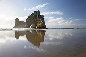 Foreshore: Archway Islands Reflected in Wet Sands of