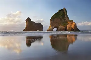 Foreshore: Archway Islands Reflected in Wet Sands of