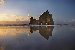 Foreshore: Archway Islands Reflected in Wet Sands of