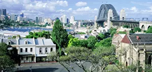 Observatory: Argyle Place and Holy Triity Church, The Rocks