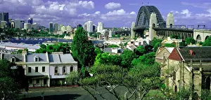 Sydney: Argyle Place and Holy Triity Church, The Rocks