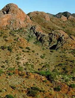 Armchair: The Armchair from the Ridge Road Arkaroola-Mount