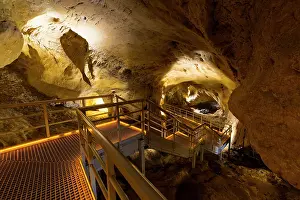 Stair: Arrikrutz cave, Onati, Gipuzkoa, The Basque Country