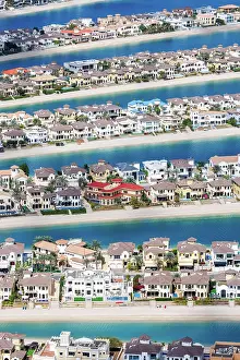 Arabian: Artificial island in the shape of a palm tree The