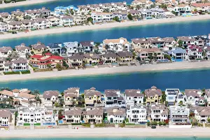 Arabian: Artificial island in the shape of a palm tree The