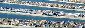 Arabian: Artificial island in the shape of a palm tree The
