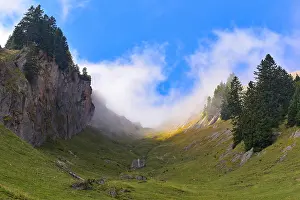 Chain: Ascent to Stuiben (1749 m) in the Nagelfluh range