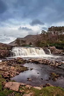 Connemara: Ashleagh Falls April