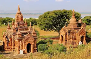 Burma: Asia, Myanmar (Burma), Bagan (Pagan). Various