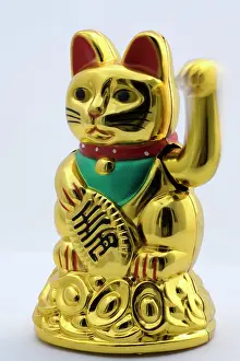 Luck: Asian mascot Maneki Neko
