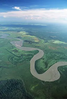Meanders: Australia, Arnhem Land - aerial of East Alligator River