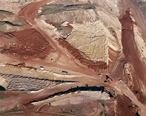 Blackwater: AUSTRALIA - Coal Mining, open cut mine south of Blackwater