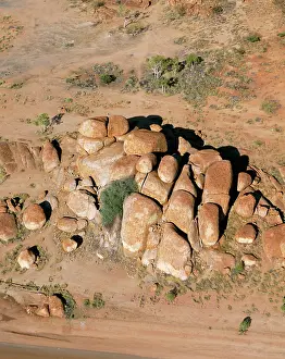 Marbles: Australia - The Devil's Marbles, Granite boulders