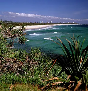 Headland: Australia - Looking north to the natural ocean