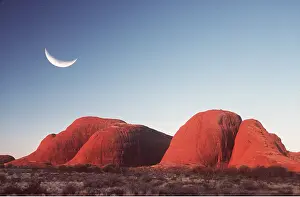 Olgas: Australia, The Olgas - just after sunset