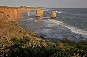 Twelve: Australia, Victoria - Looking east to the Twelve Apostles