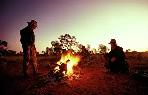 Campfire: Australians - Campfire scene