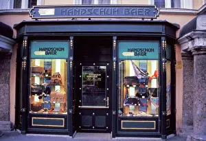 Shop: Austria, Innsbruck. Fine leather shop
