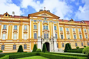 Wachau: Austria, Melk monastery, Church of the Abbey