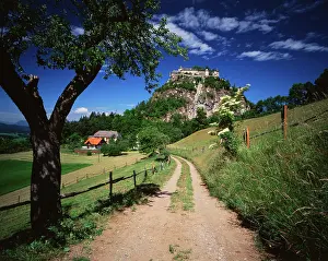 Stuart: Austria, Tyrol, Reutte, View of dirt road