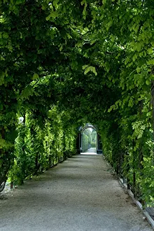Walkway: Austria, Vienna. Maria Theresa's baroque