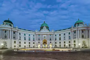 Vienna: Austria, Vienna, Michaelerplaz, Hofburg