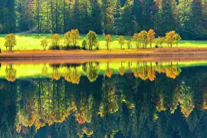 Chiemgau: Autumn atmosphere at the Weitsee, Reit im Winkl