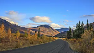 Roads: Autumn colours along the Dempster Highway in the Yukon Territory