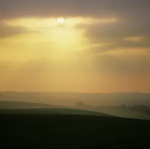 Hertfordshire: Autumn farmland, Hertfordshire, UK