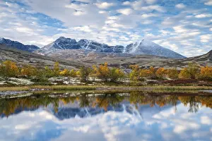 Norwegian: Autumn landscape in Rondane National Park