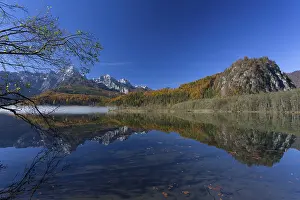 Journey: Autumn mood at lake Almsee, Grunau