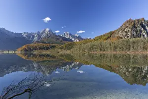 Journey: Autumn mood at lake Almsee, Grunau