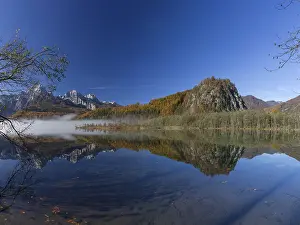 Journey: Autumn mood at lake Almsee, Grunau