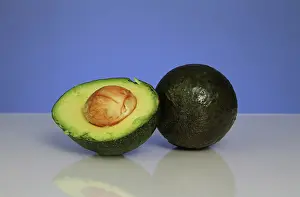 Halved: Avocado