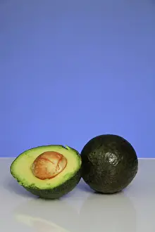 Halved: Avocado