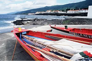 Azores: AZORES - Pico Island, Sao Roque, whale boats