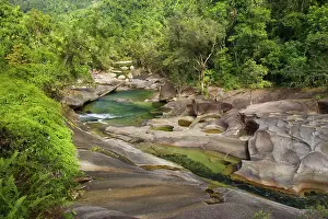 Hugh: Babinda creek - this river flows picturescquely