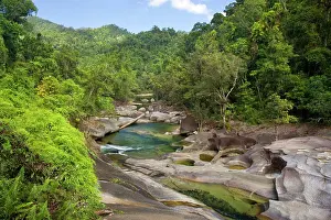 Hugh: Babinda creek - this river flows picturescquely