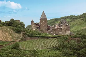 Rhein: Bacharach, Germany, Stahleck Castle, Schloss